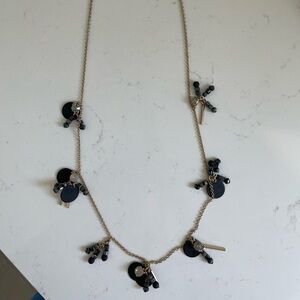Jcrew black necklace